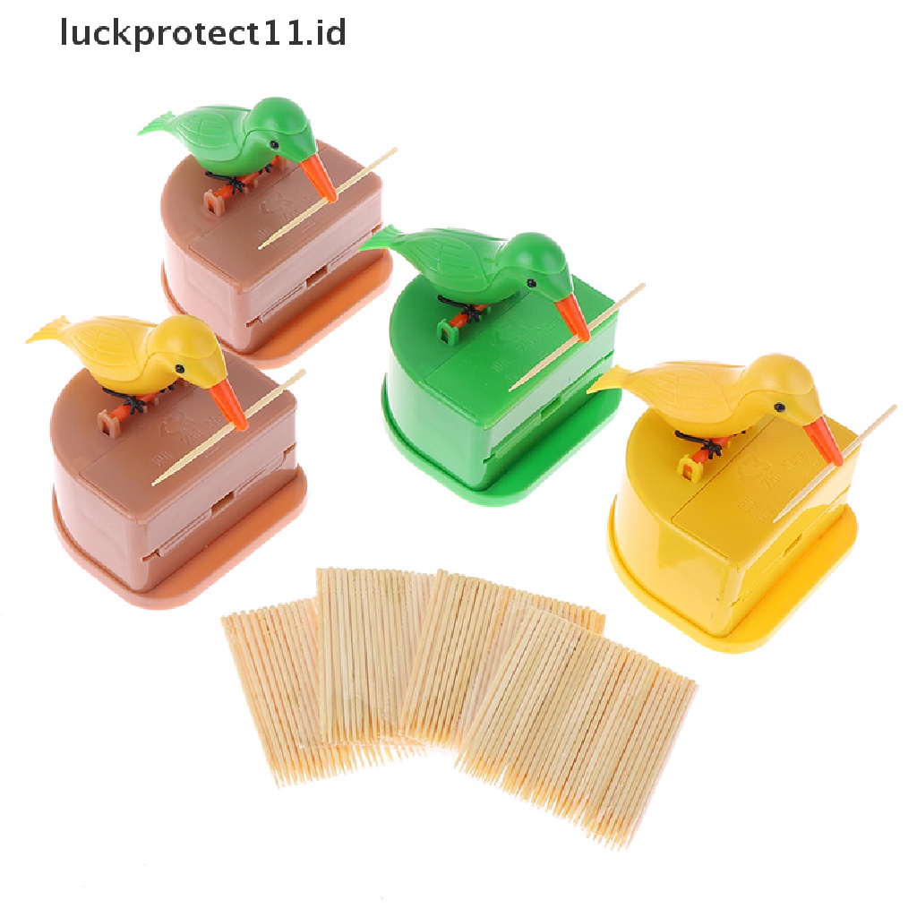 &lt; Luckprotect11. &lt; LuckproteksiHolder Tusuk Gigi Desain Burung Untuk Dekorasi Meja