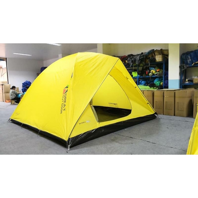 Tenda camping kapasitas 6-8 Tendaki Bigdome 6 pro Tendaki Borneo 6 pro Tendaki Moluccas 6 pro