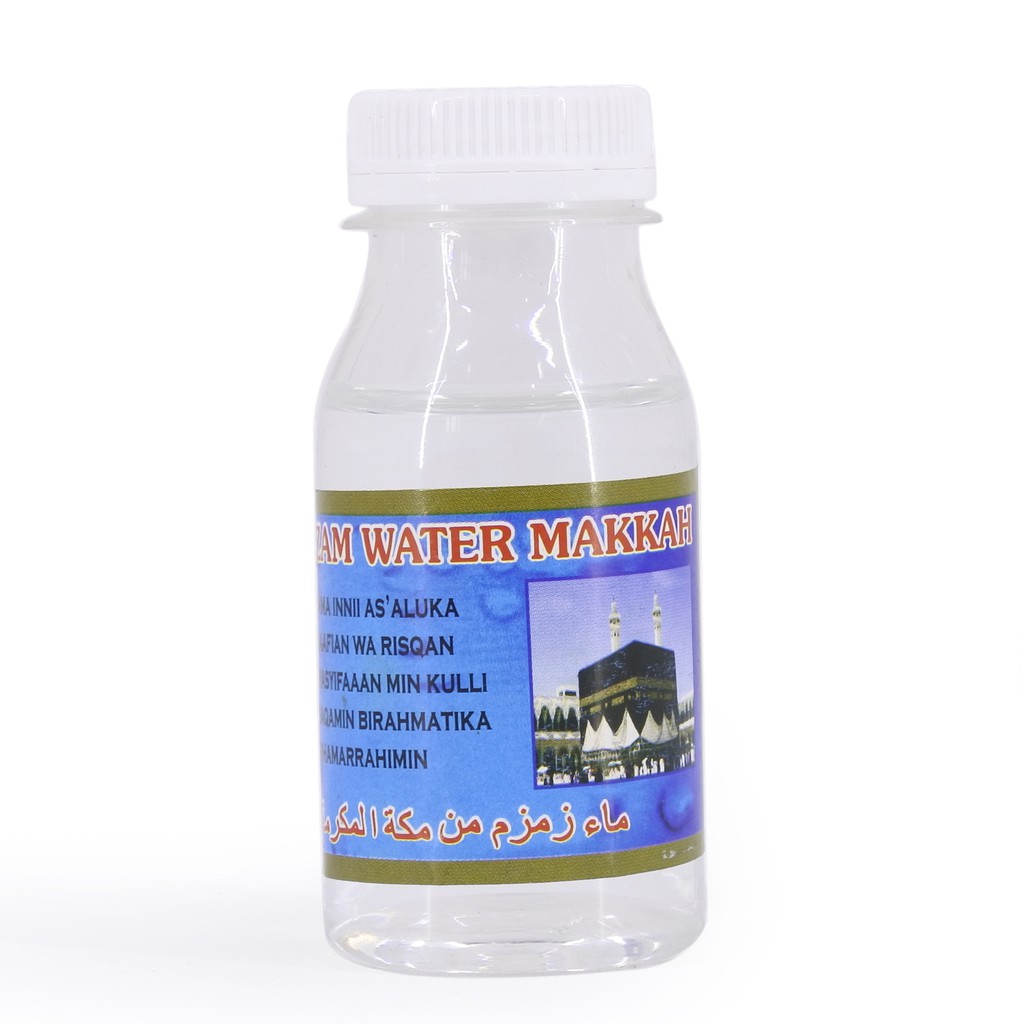 Air Zam Zam Botol Kecil 80 Ml Oleh Oleh Haji Umroh Shopee Indonesia 5077