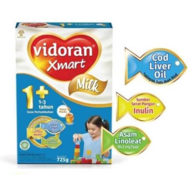 

VIDORAN XMART 1+ NUTRIPLEX MADU 375 GR