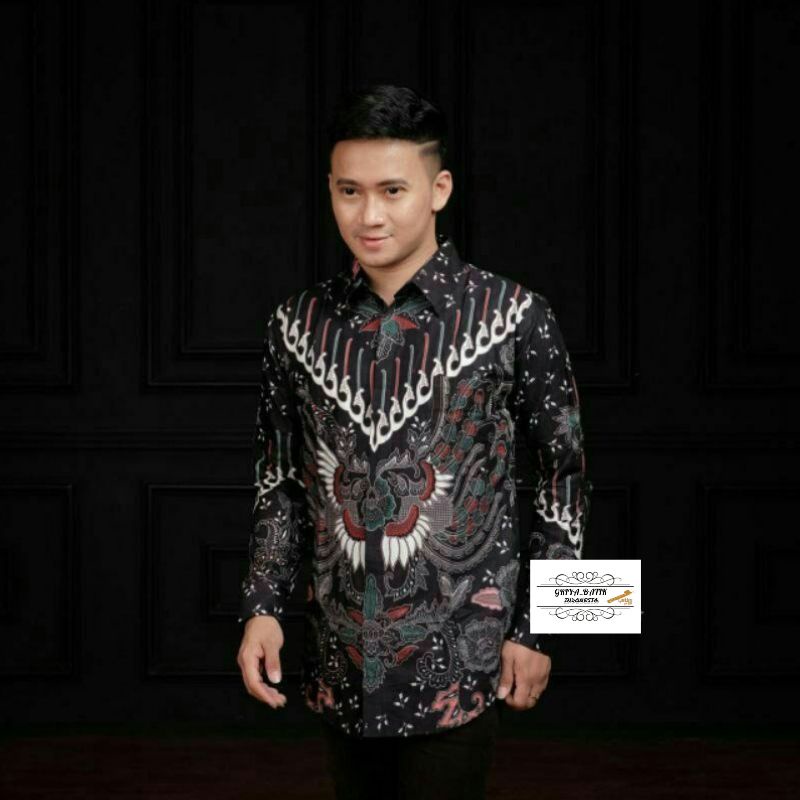 BAJU BATIK PRIA ABADI BATIK KEMEJA BATIK PRIA LENGAN PANJANG &amp; PENDEK TERVIRAL DI SHOPEE