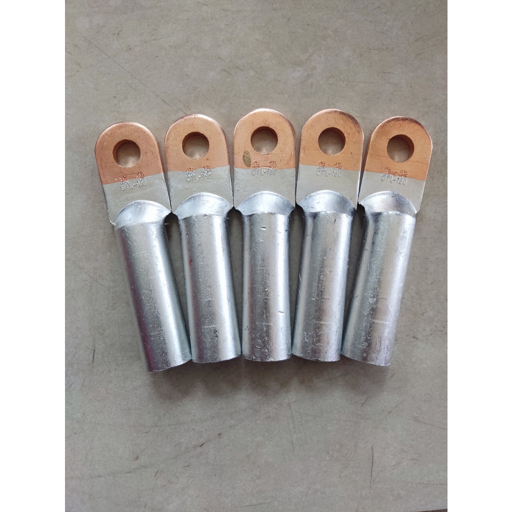 Kabel Skun AlCu 150mm bimetal DTL  150mm cable lug Al/Cu aluminium tembaga