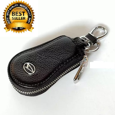 Dompet STNK Gantungan Kunci Mobil Motor STNK Kulit Car Key Chain Leather Lipat Pocket DAIHATSU_MGM27