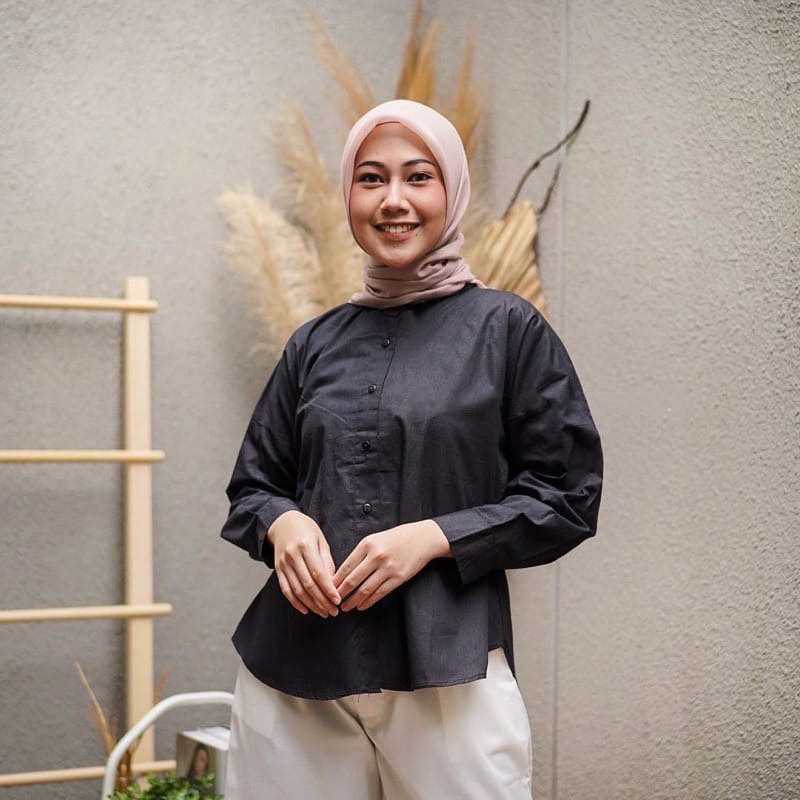 BEFAST - ZEC OOTD Blus Wanita FILLIYA / Olynara Shirt / Blouse Ke kantor / Blouse Wanita Casual