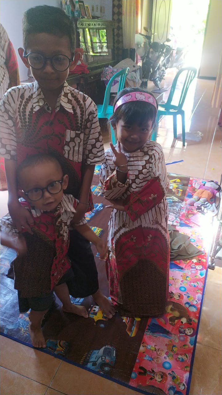 Kemeja Batik Anak Untuk 1-12th