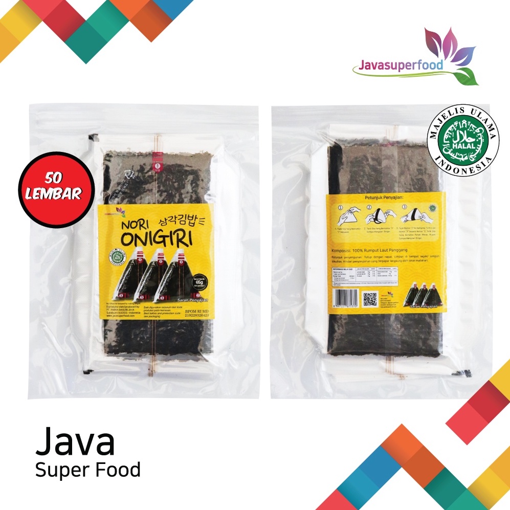 

Nafariz724 Nori Onigiri Nori Wrapper Khusus Bungkus Nori Triangle / Sushi Nori (Isi 10,20,50 Lembar)