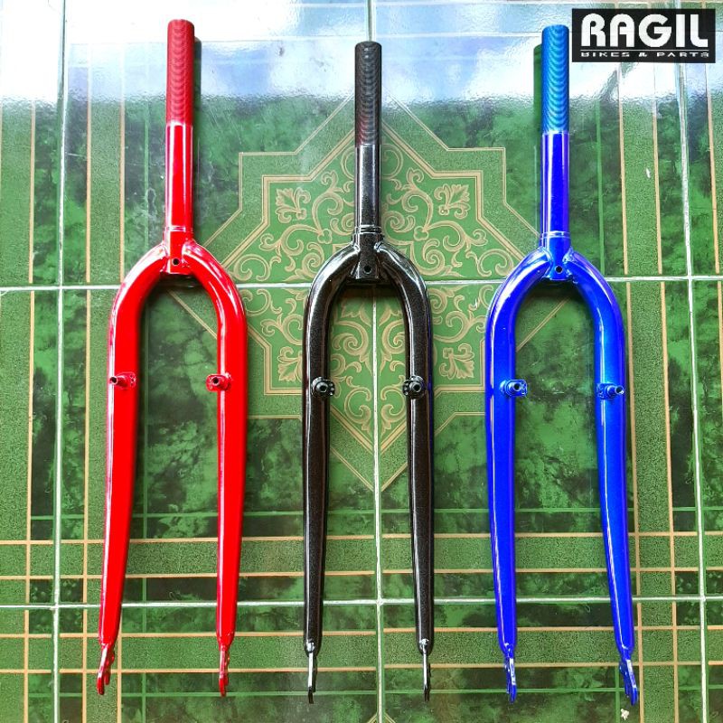 FORK SEPEDA 20 20 PLUS 24 26 20" 24" 26" FEDERAL JADUL VINTAGE MTB DAN LIPAT V BRAKE V-BRAKE STANDAR