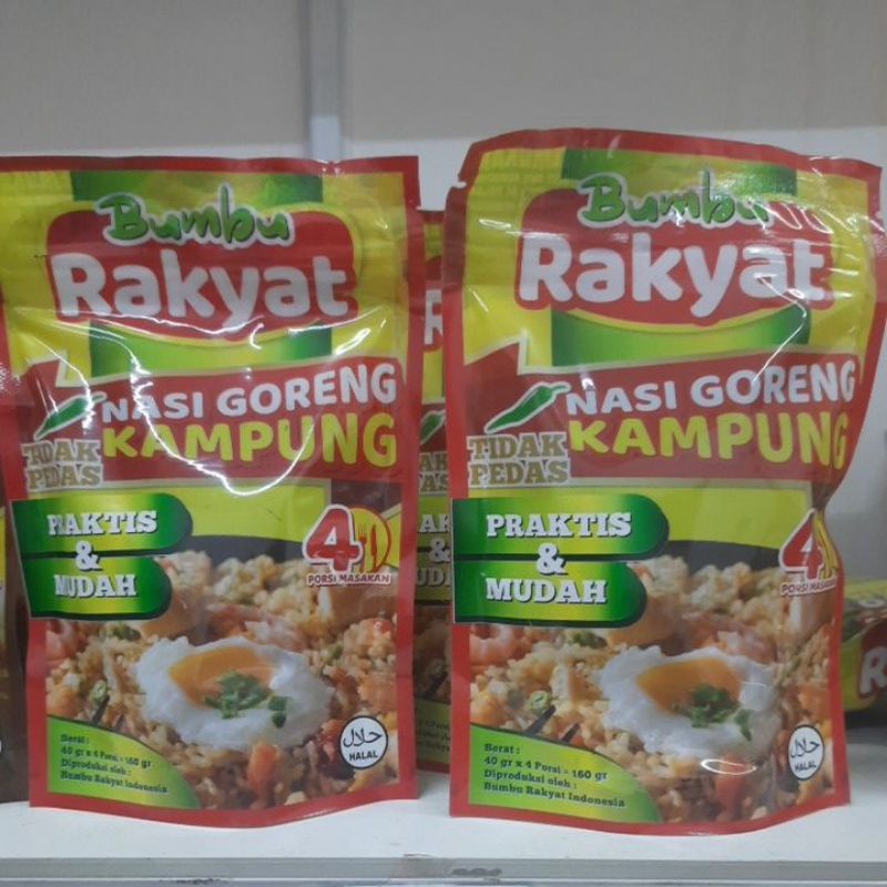 

BUMBU RAKYAT NASI GORENG KAMPUNG 160 ML
