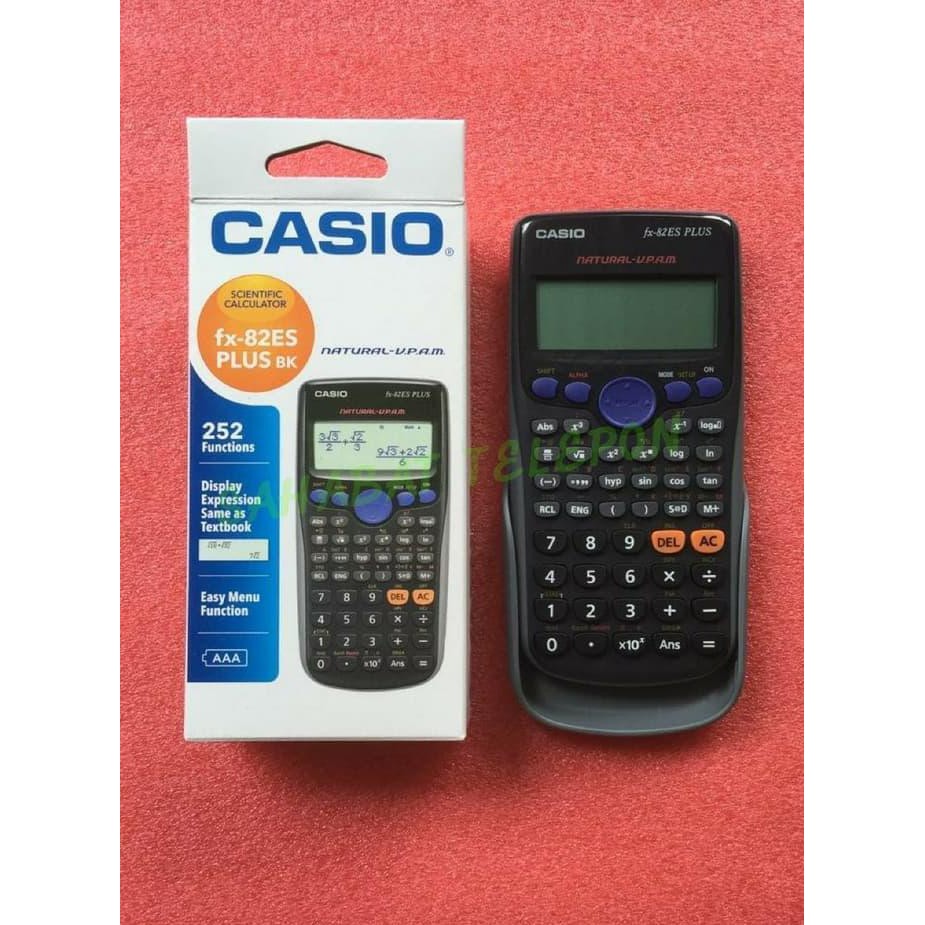 

KALKULATOR SCIENCE CASIO FX82ES PLUS- BK CALCULATOR SCIENTIFIC FX82 ES