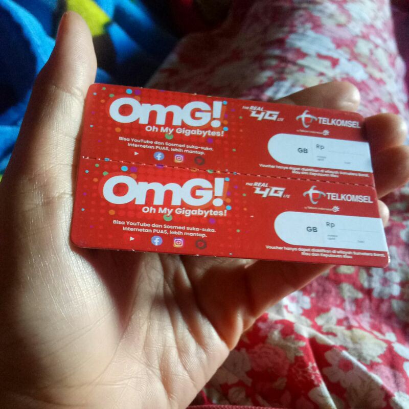 Voucher telkomsel 1 GB/3 hari zona 2
