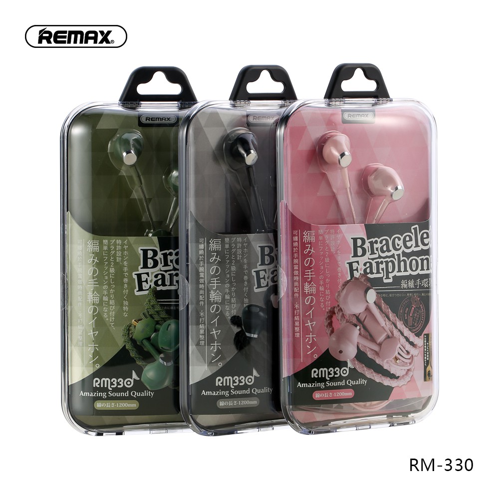 Remax RM-330 Bracelet Earphone  RM-330