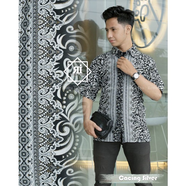 Motif Terbaru Kemeja Batik Pendek / Hem Batik Pria / Kemeja Lengan Pendek / Kemeja Kantor