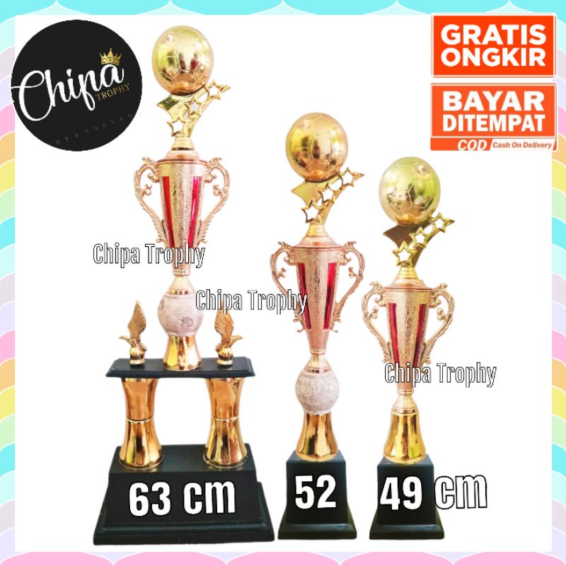 PIALA SET BOLA GARIS