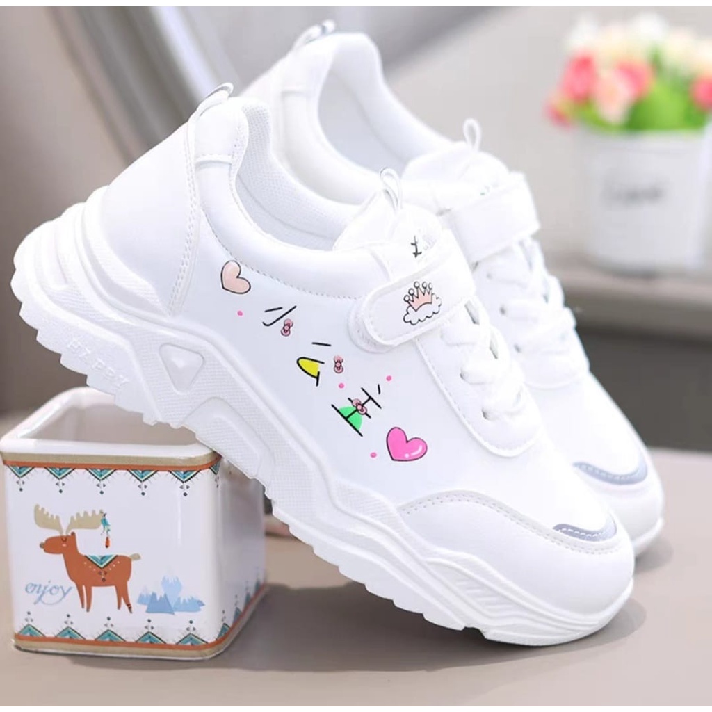 Sepatu Sneakers Anak Cute Modis Dan Elegant High Quality WA 518