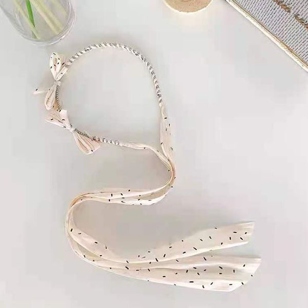 bando bandana pita long bow head band jba053(1a3)