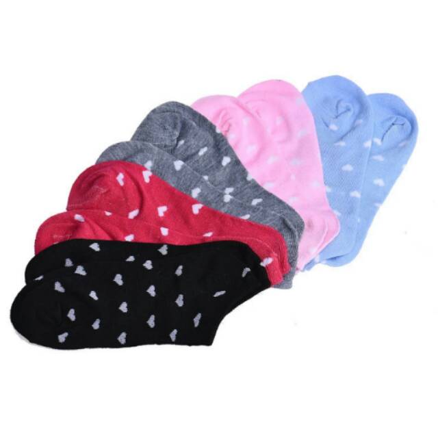 KAOS KAKI WANITA PEREMPUAN FEMALE WOMAN GIRL SOCKS 5 pairs per set