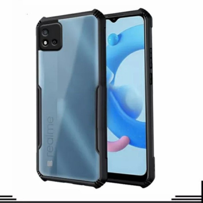 Hardcase Realme C11 2021 Realme C20 Hardcase Shockproof Transparant Protect Camera Softcase Casing R