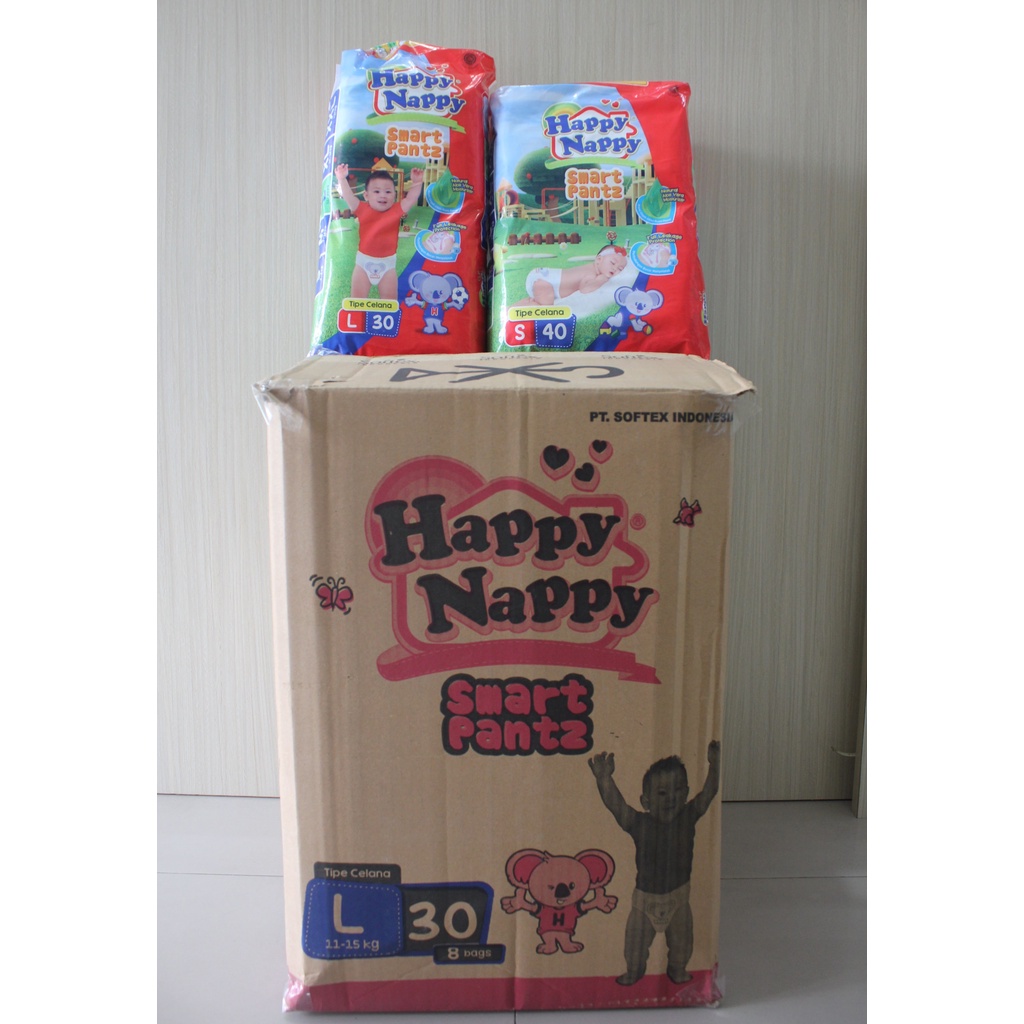 1 DUS / KARTON BABY HAPPY | MAMYPOKO | MERRIES (1 DUS ISI 4 bal)