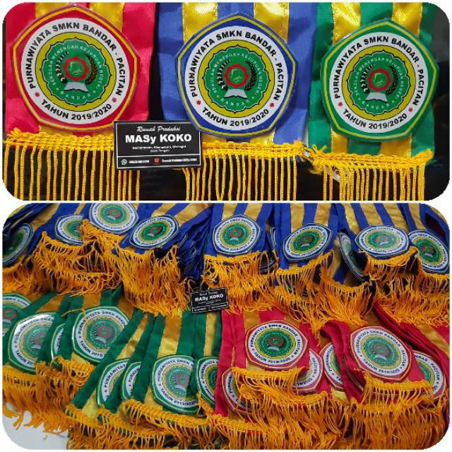 Samir/Kalung wisuda PVC coating-kalung kain