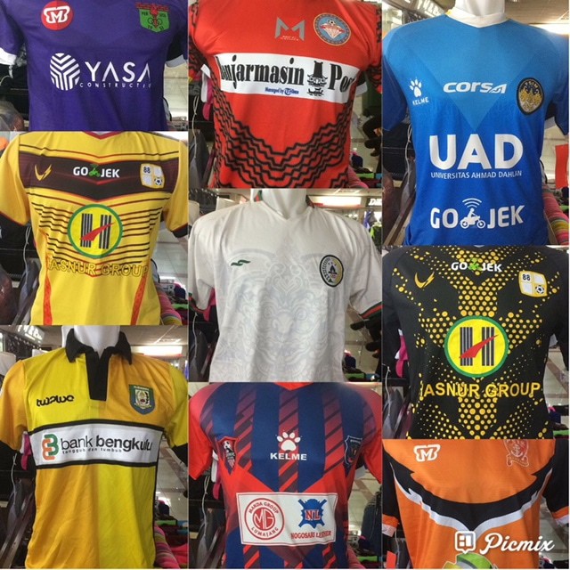 New.. ORIGINAL obral jersey liga 1 liga 2 indonesia 2017 baca deskripsi