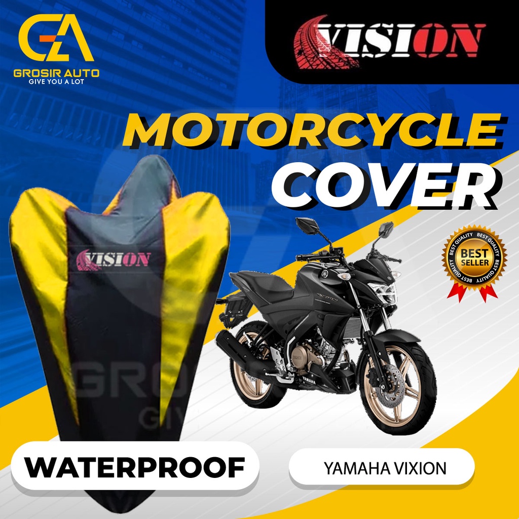 Sarung Motor VIXION Antiair Vision / Cover Selimut Penutup Sarung Mantel Motor Vision