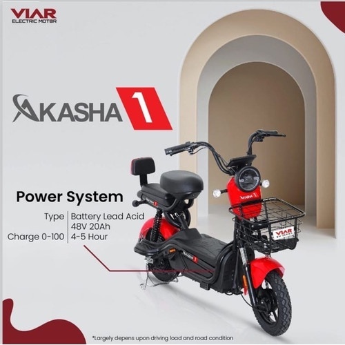 SEPEDA LISTRIK VIAR AKASHA 1 MOTOR LISTRIK