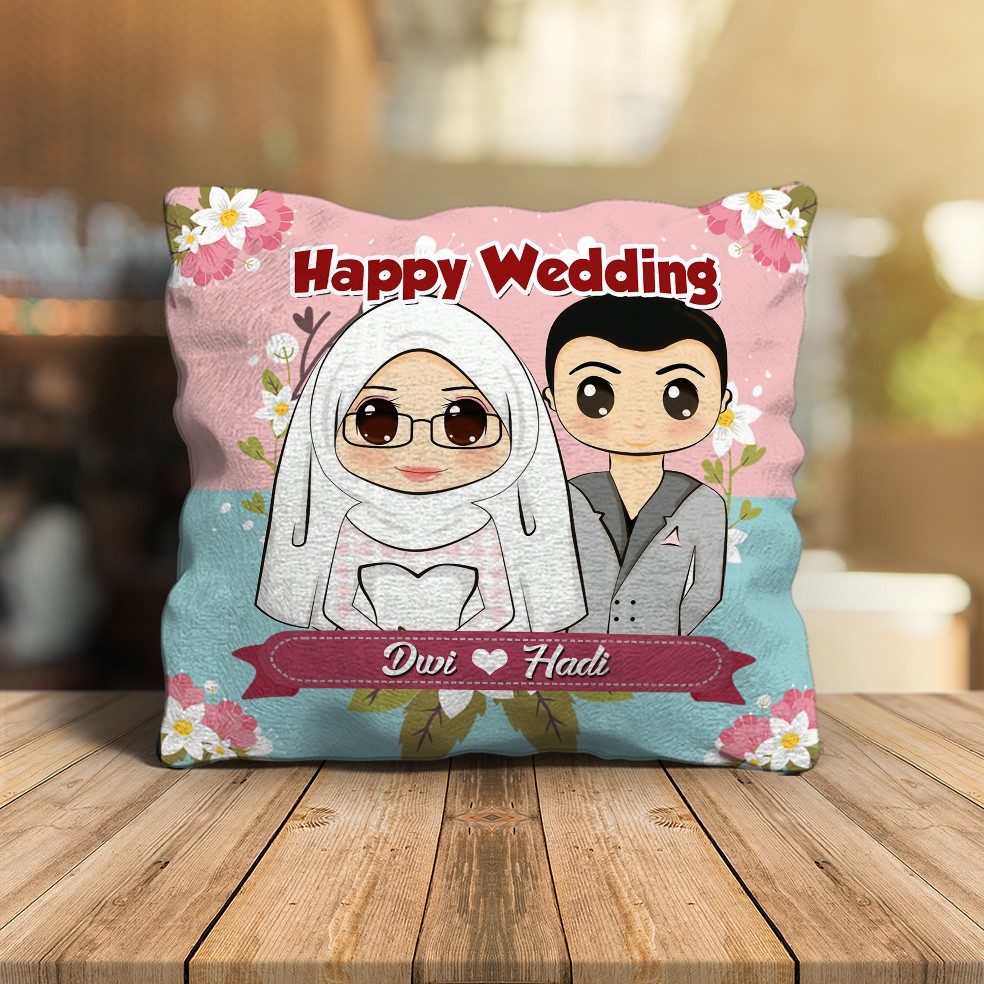 Bantal Wedding Muslim Single Shopee Indonesia