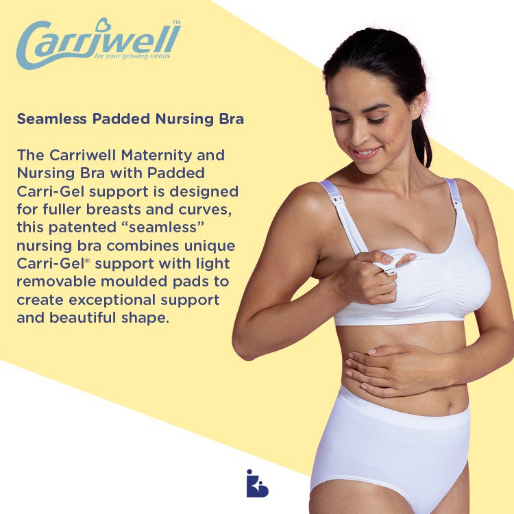 Carriwell Seamless Padded Nursing Bra | Bra Menyusui