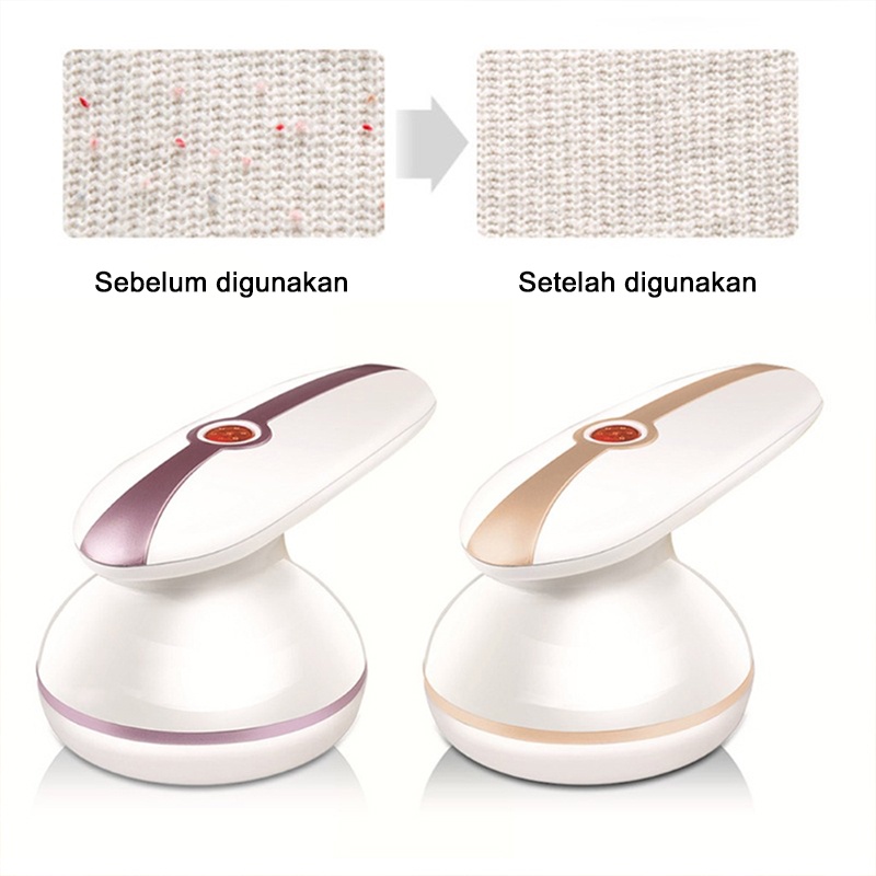 Electric Clothes Epilator Tanpa Kabel, Kompak Dan Portabel, Ideal Untuk Menghilangkan Bola Rambut Dari Pakaian