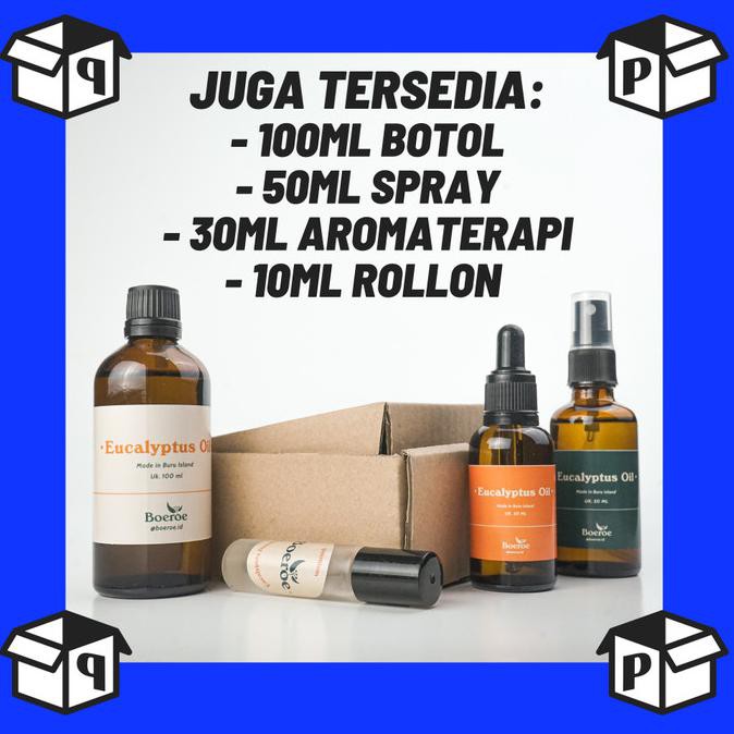 Buruan Serbu] Minyak Kayu Putih Eucalyptus Oil Asli Pulau Buru - Boeroe