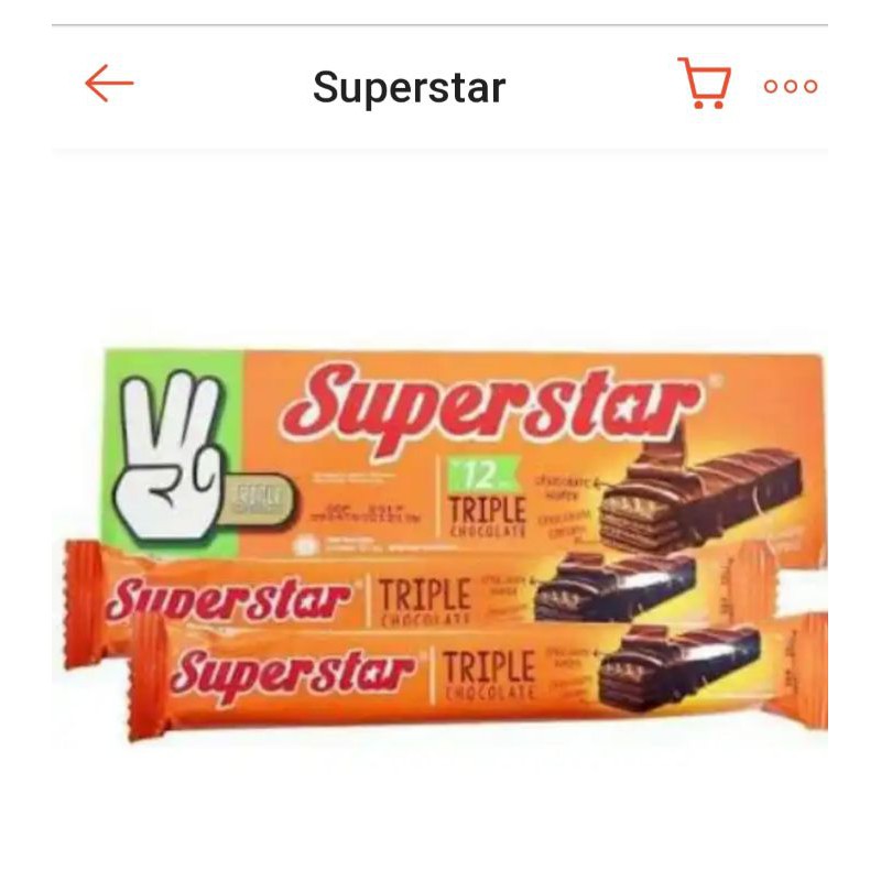 

Superstar Triple Chocolate Wafer