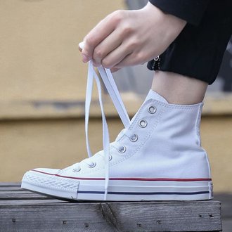 Sepatu Convers95 All Star Tinggi Sepatu Kasual Sekolah Pria Wanita