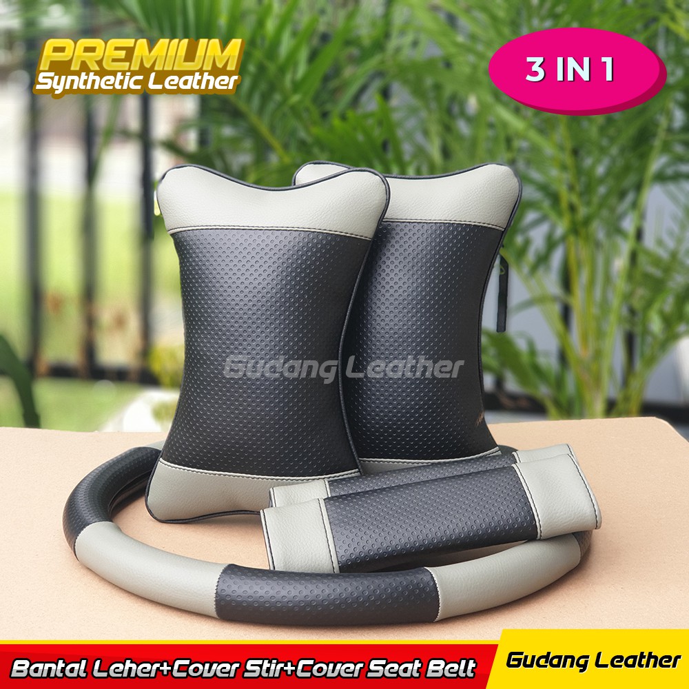 Set Bantal Mobil 3 IN 1 / Bantal Mobil