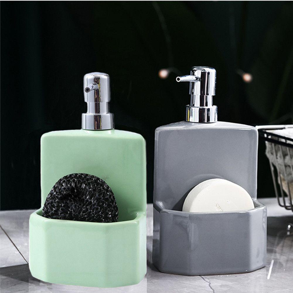 Populer Dispenser Sabun Cuci Tangan Dapur Cair Lotion Shampoo Foam Bottle Botol Hand Sanitizer