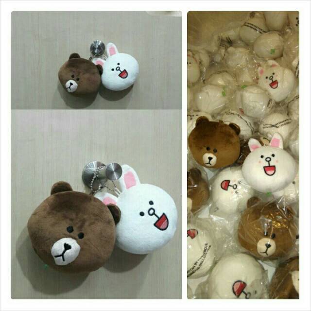 gantungan brown/boneka line/gantungan tas/gantungan kunci/ gantungan anak/terlaris/termurah/12345678