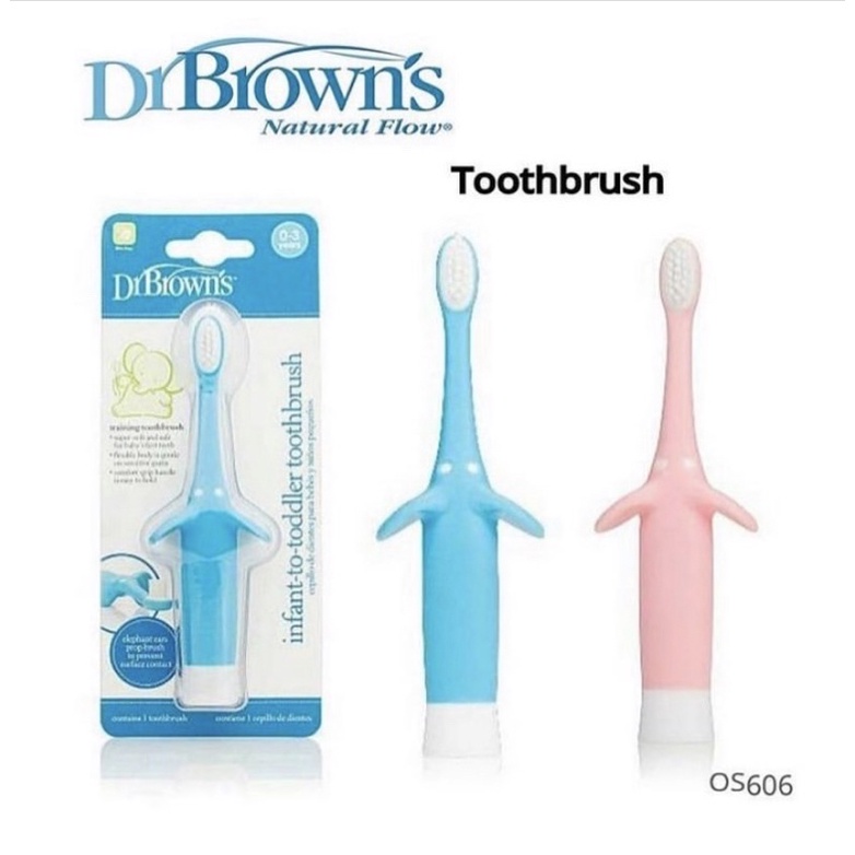 Dr Browns Training Toothbrush / Sikat gigi Dr Browns