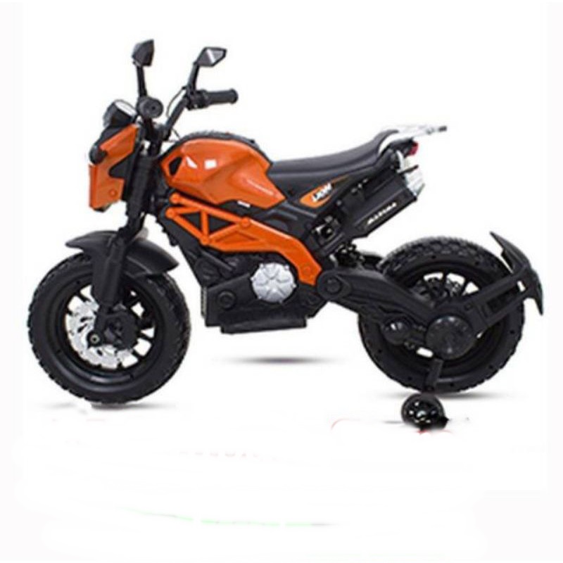 MOTOR AKI ANAK TRAIL BAN KARET