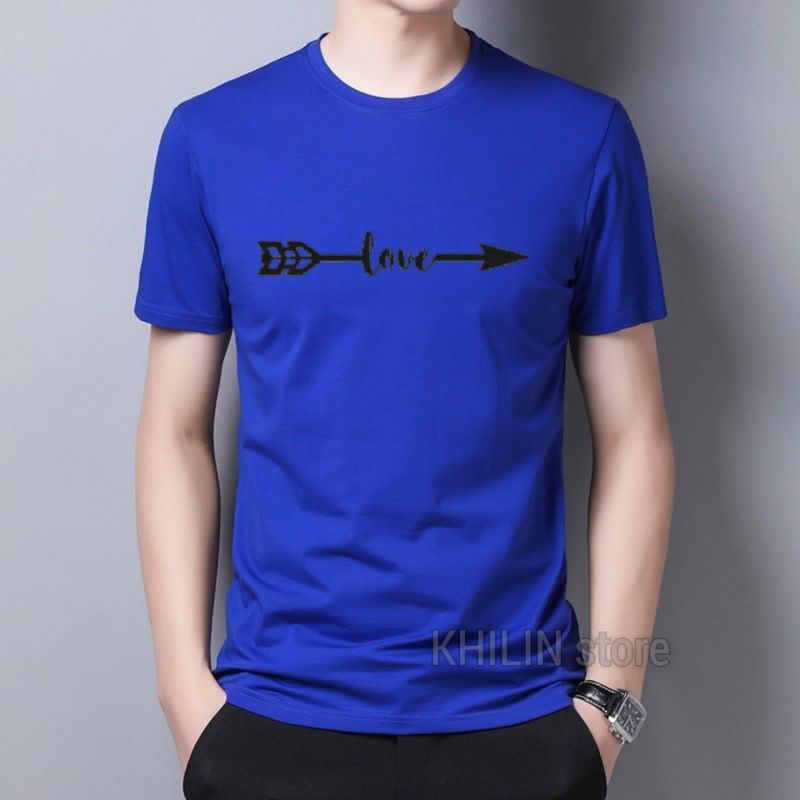 Kaos pria Panah Love distro atasan baju cowok tshirt fashion lelaki cod