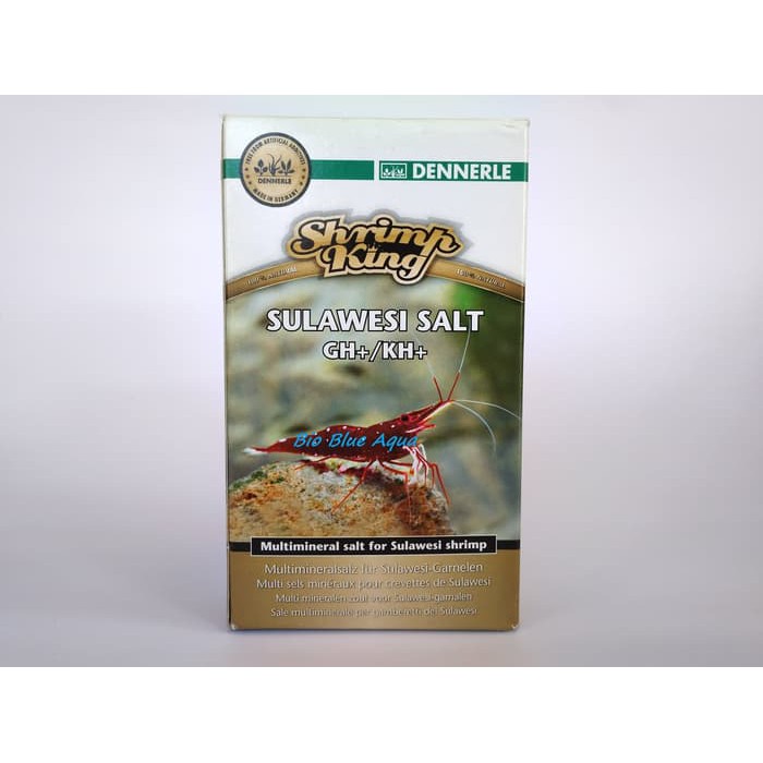 Dennerle Shrimp King Sulawesi Salt GH+/KH+ mineral udang