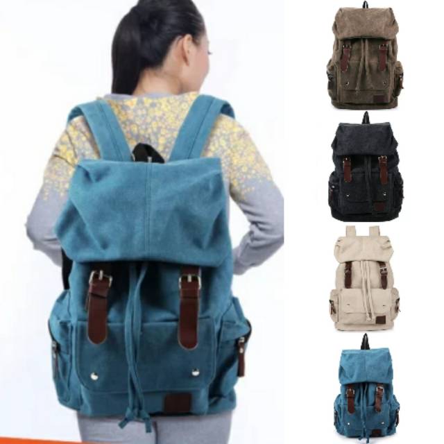 Tas Pria RDN 015 Distro Raindoz Bandung Ransel Punggung Backpack Cowok Keren Sek BRAN NB-Tp F7B5