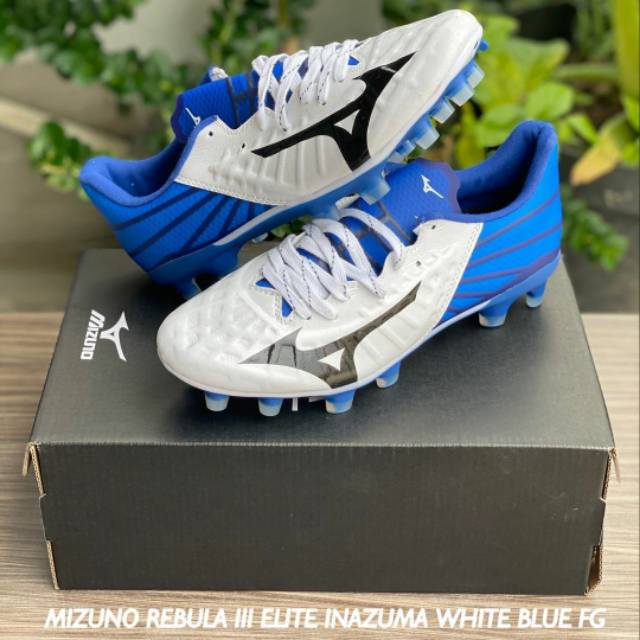 Mizuno Rebula III Elite Inazuma White Blue FG