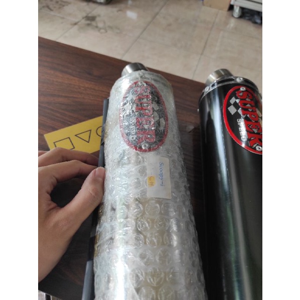 Knalpot Super Speed Original Made In Thailand Model CHA Daeng Beat, Scoopy, Vario 110