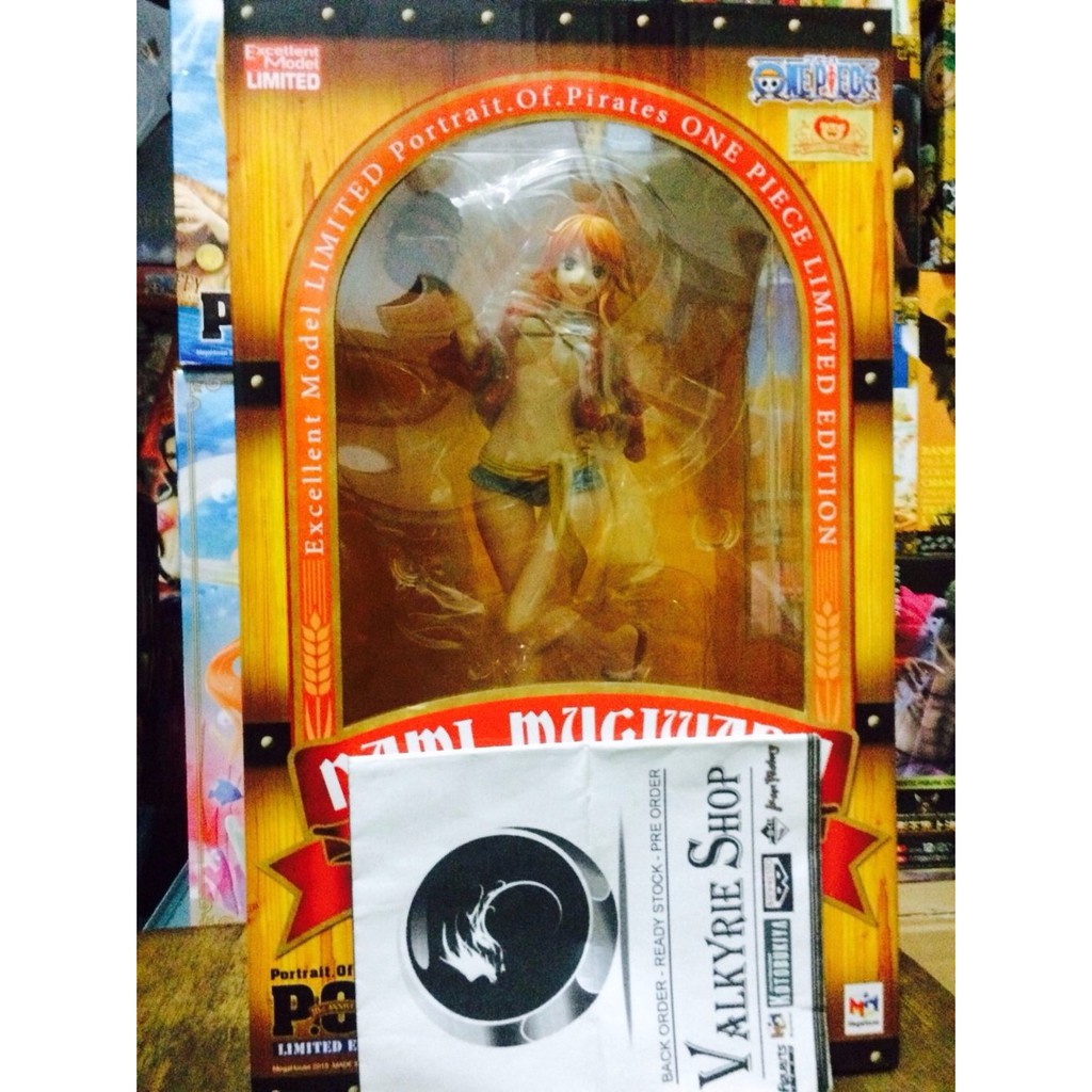 P O P Nami Mugiwara Ver 2 LIMITED Ori Japan Ver Megahouse