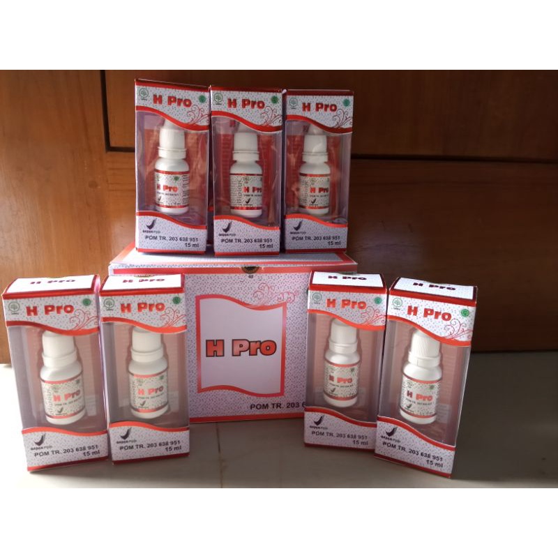 H PRO JAMU TETES HERBAL asli