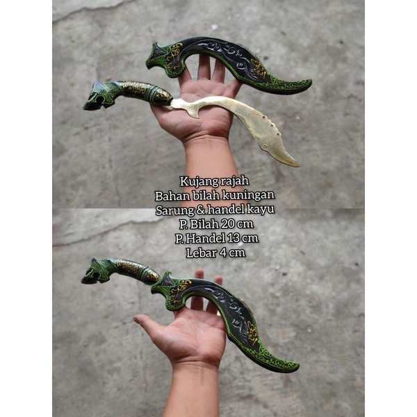 kujang kuningan rajah hadroh motif mac4n hijau koleksi lapadz