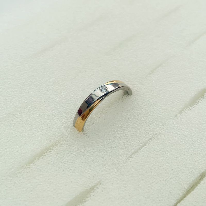 CINCIN TITANIUM ANTI KARAT PRIA WANITA 005-Silgold