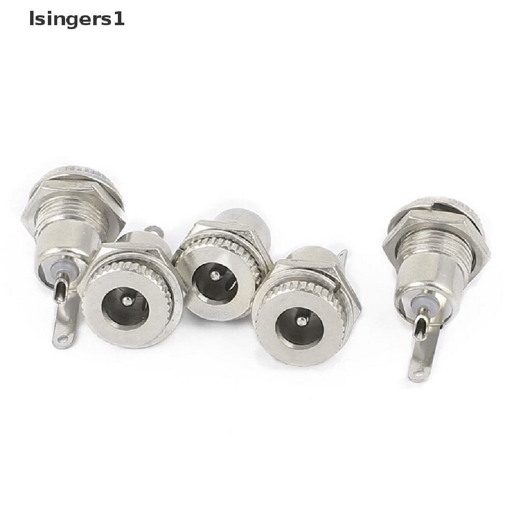 (lsingers1) 5pcs Jack Power DC 5.5x2.1mm Female