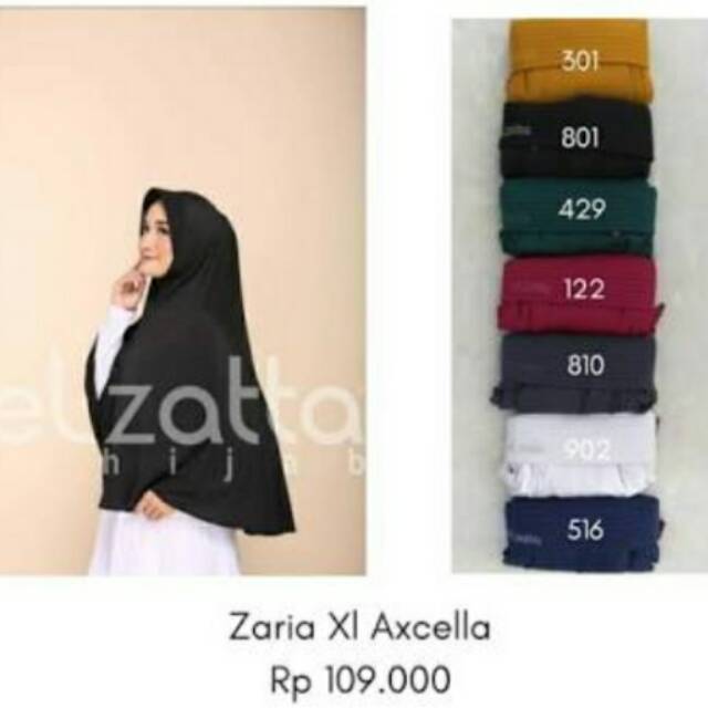 JILBAB ELZATTA - ZARIA XL AXCELLA