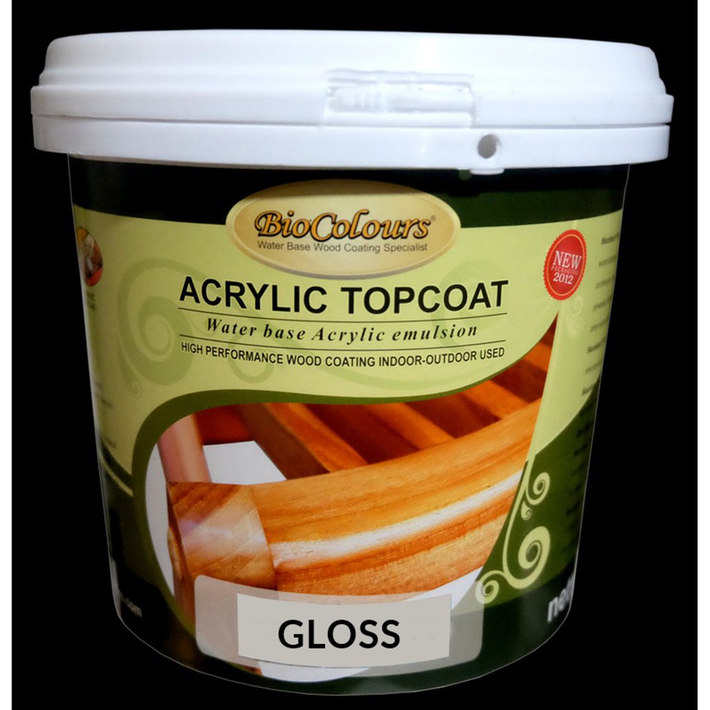 

Cat Kayu Water Based BioColours Top Coat FA 714 Gloss Bagus