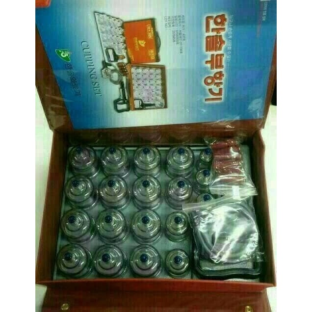 Jual Alat Bekam Kop Sammora 19Pcs Korea Murah